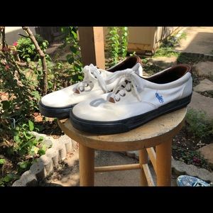 Polo canvas shoes size 10